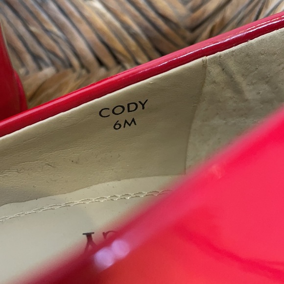 New Ellen Tracy red heels shoes Cody size 6 6M 🌵 - Picture 8 of 8